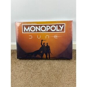 Monopoly Dune Board Game New Factory Sealed